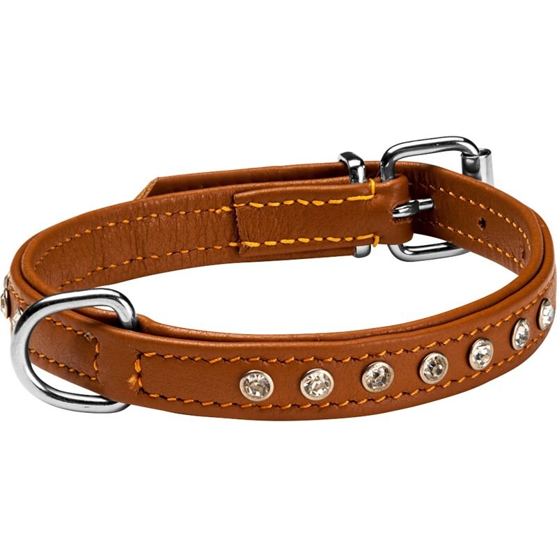 Halsbånd Diamond traxx® Cognac