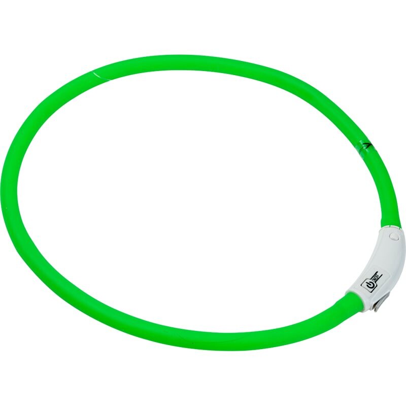 Halsbånd LED Pet Collar Active Canis Grønn