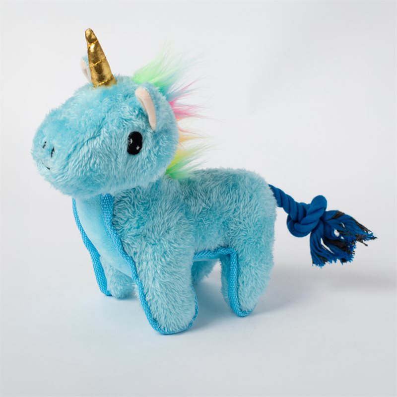 Hundeleke Unicorn traxx® Lyseblå