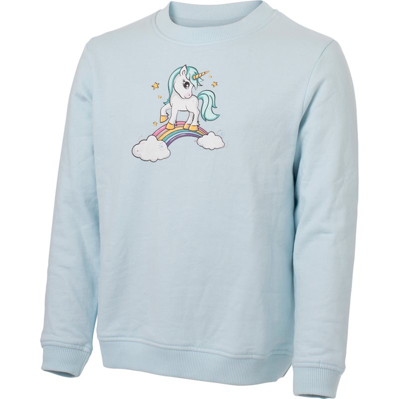Collegegenser Junior Unicorn CRW® Lyseblå