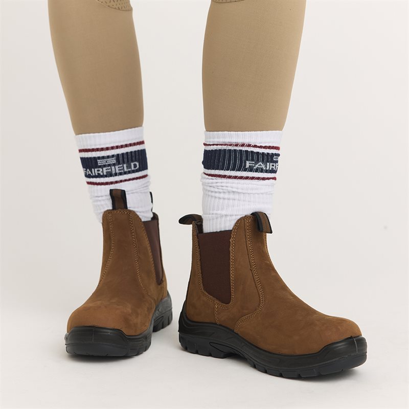 Jodhpurs med stålhette Meadow CRW® Brun