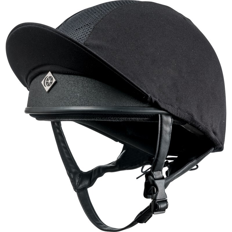 Ridehjelm VG1 Pro Skull II Plus Charles Owen Svart