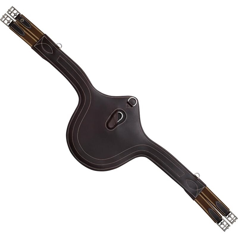 Lærgjord Med plate Fairfield® Kastanje