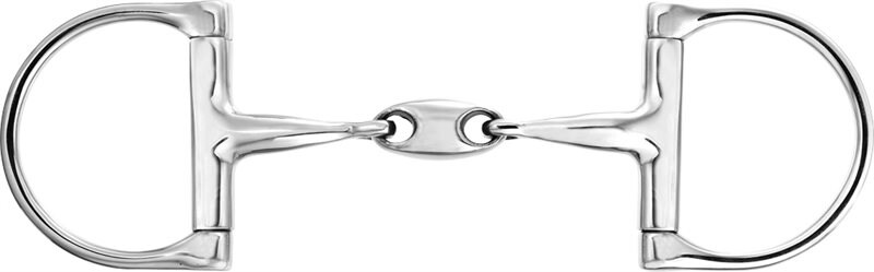 D-ringsbitt Anatomisk Fairfield® Sølv
