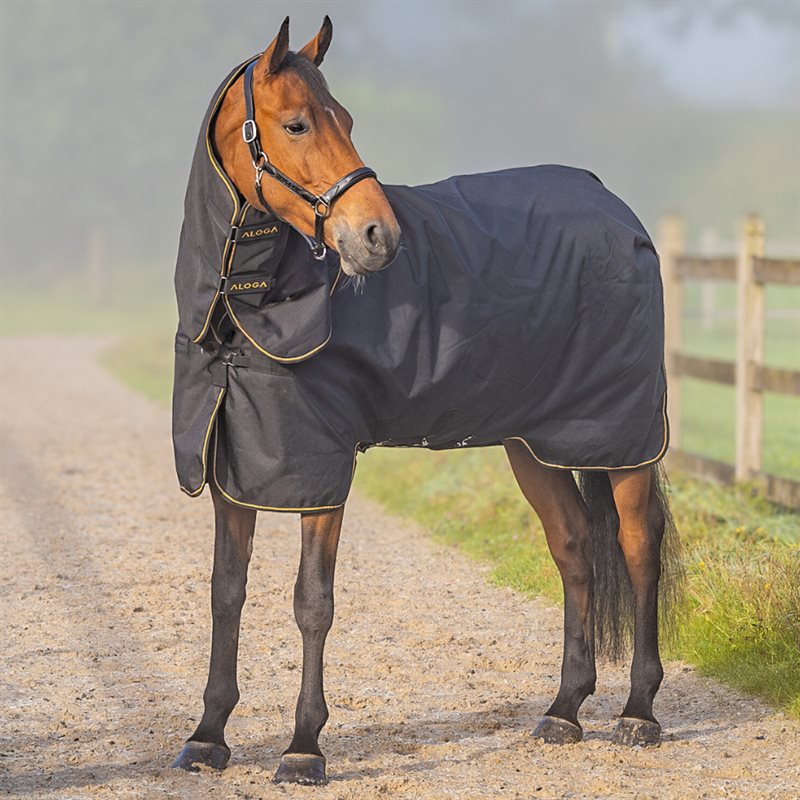 Utedekken Equestrian Pro Turnout Aloga Equestrian Svart