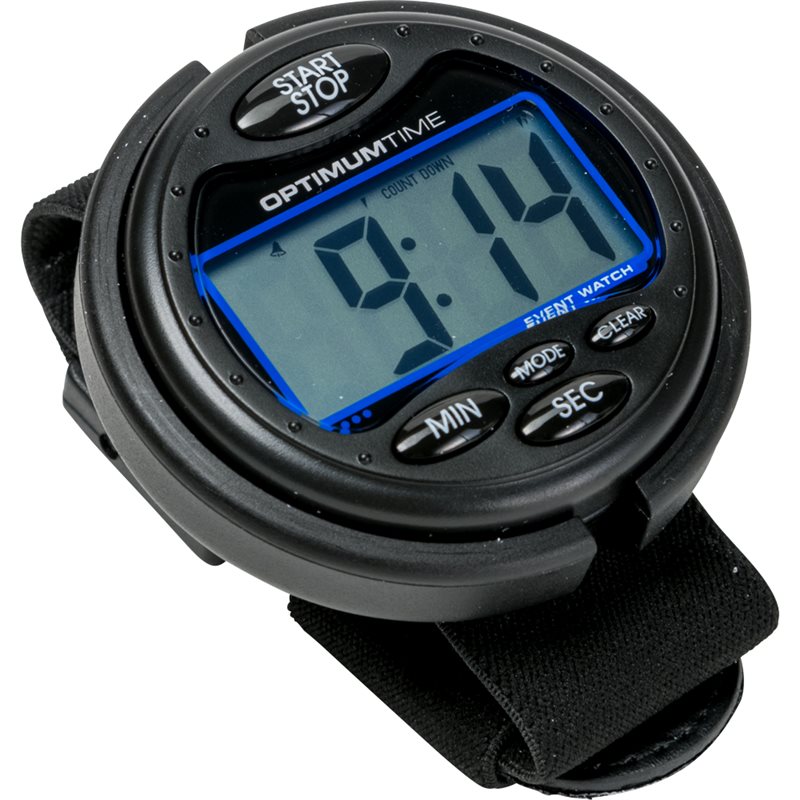 Klokke Event Optimum Time Svart