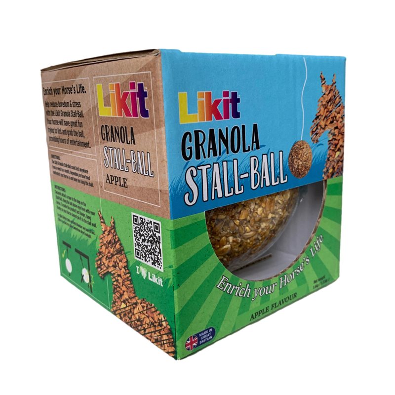 Hestegodbiter Likit Granola Stall Ball Likit Grønn
