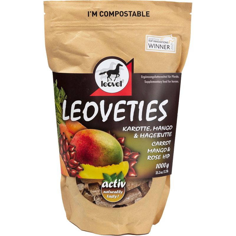 Hestegodbiter Leoveties Carrot, Mango & Rosehip leovet®
