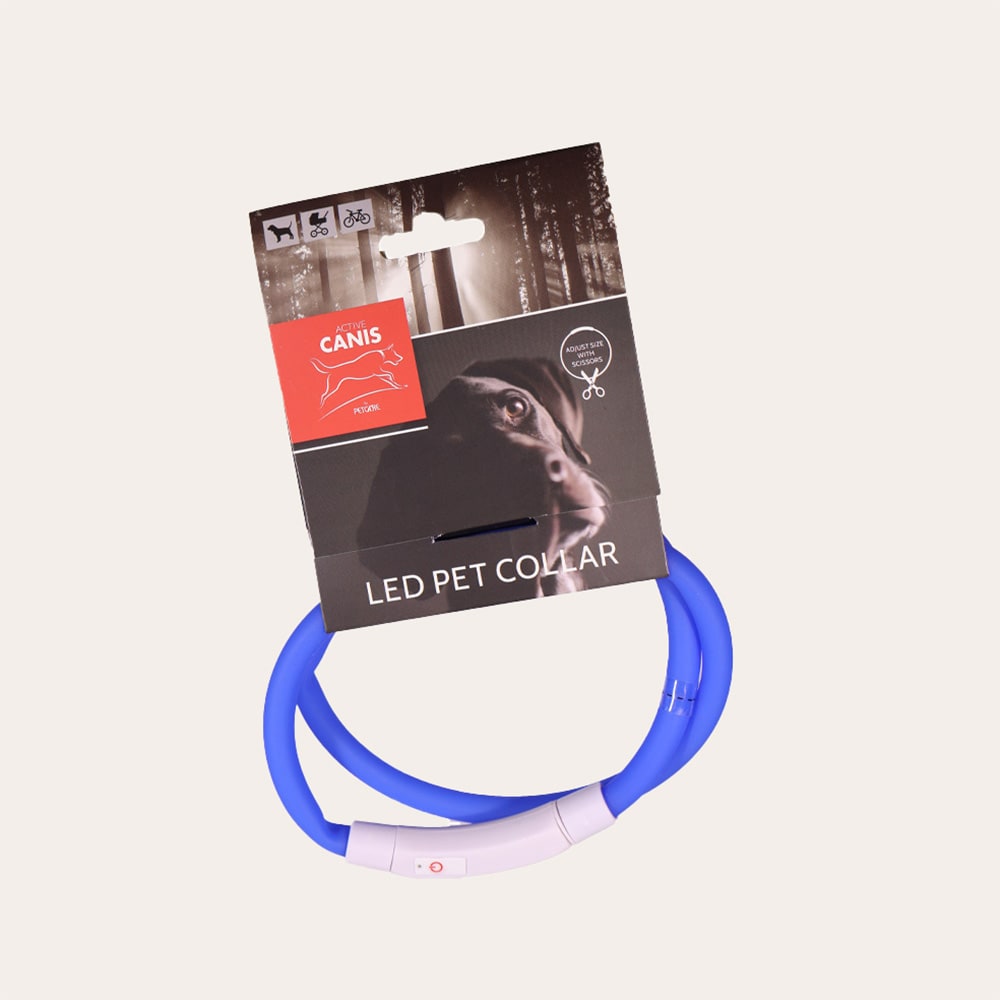 Halsbånd  LED Pet Collar Active Canis