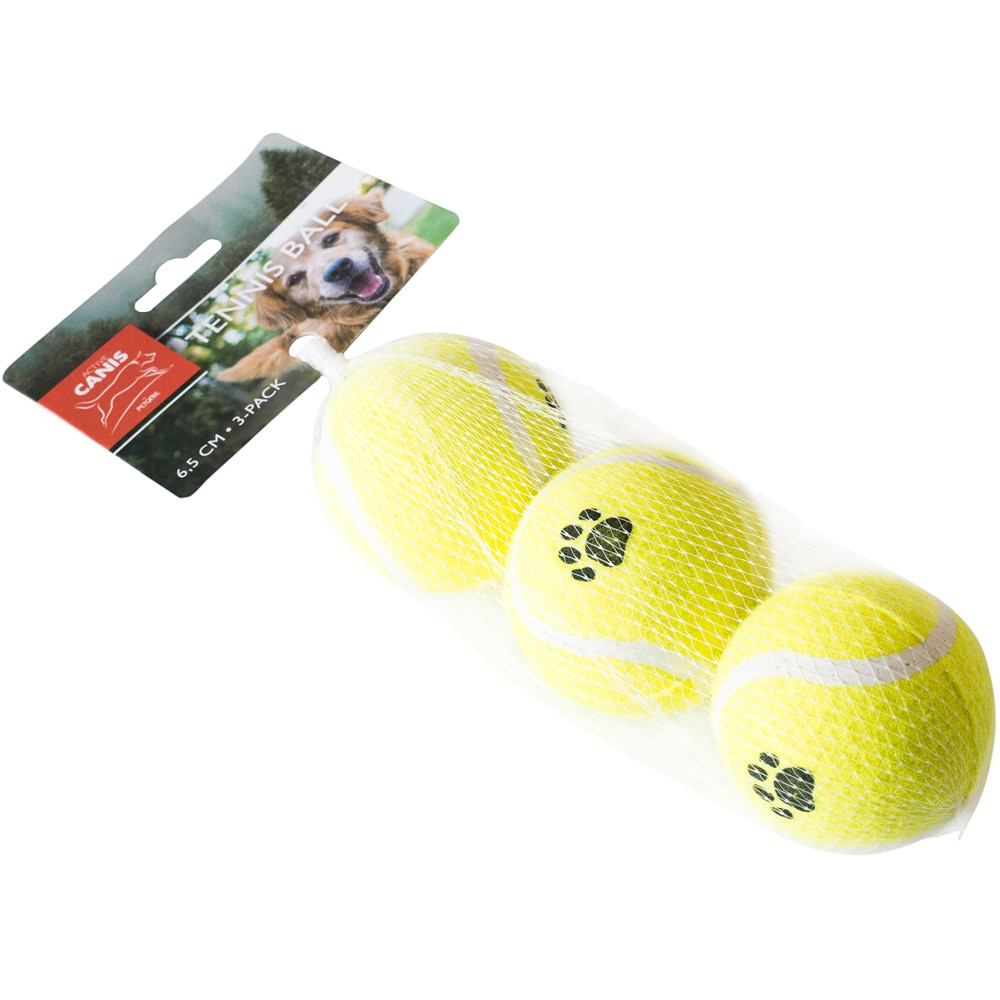 Tennisball 3-pkn.  Active Canis