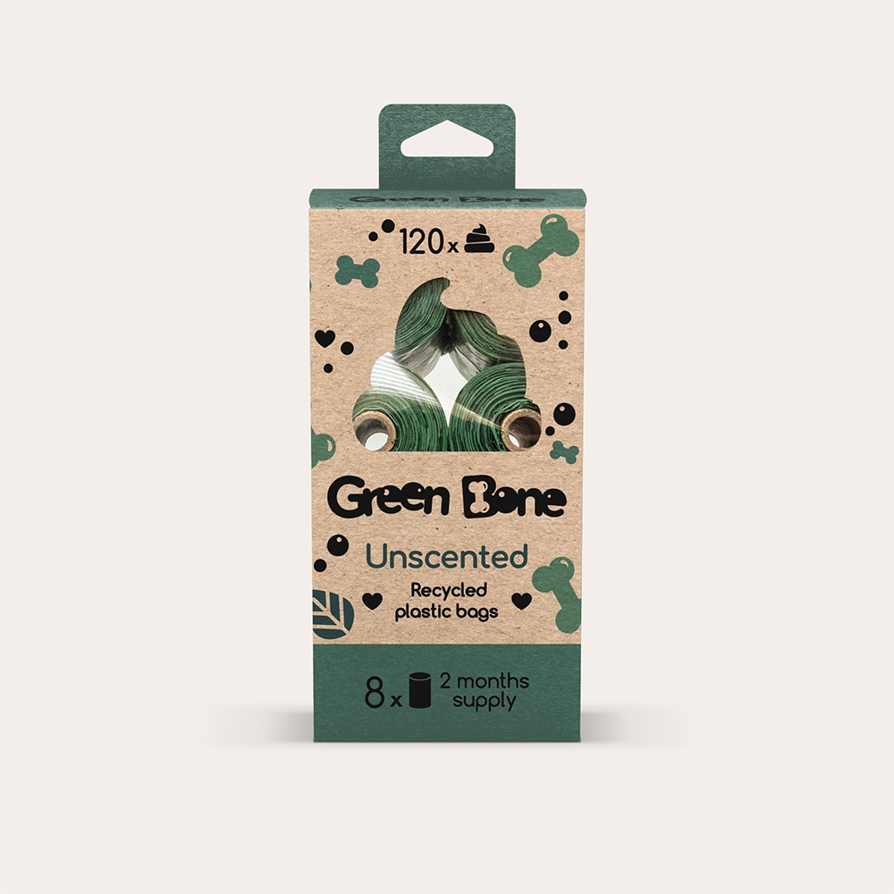 hundeposer 8-pkn. Unsc Green Bone