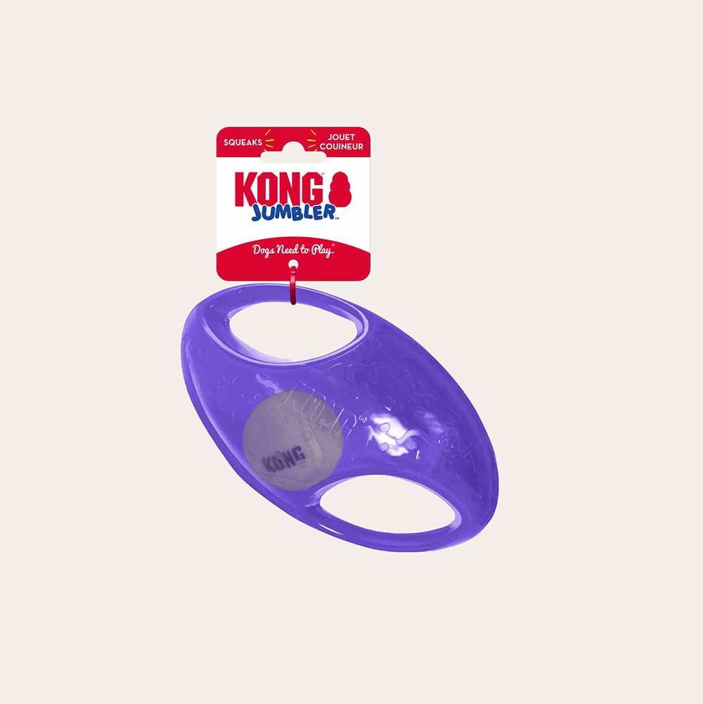 Aktivitetsleke Hund Jumbler Football Mix Kong®