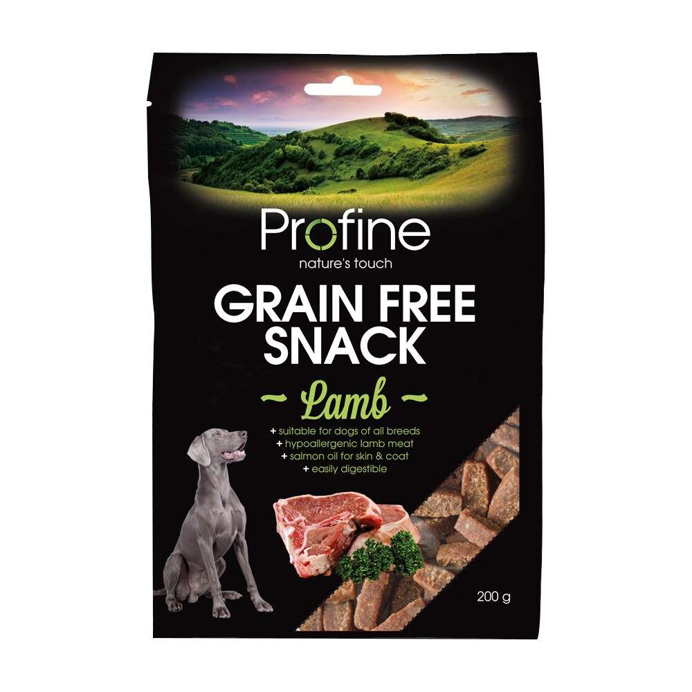 Hundegodis  Grain Free Semi Moist Snack Lamb 200 g Profine