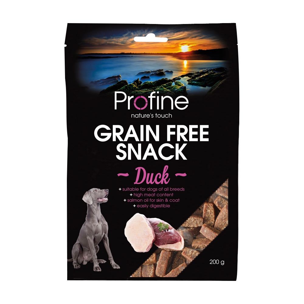 Hundegodis  Grain Free Semi Moist Snack Duck 200 g Profine