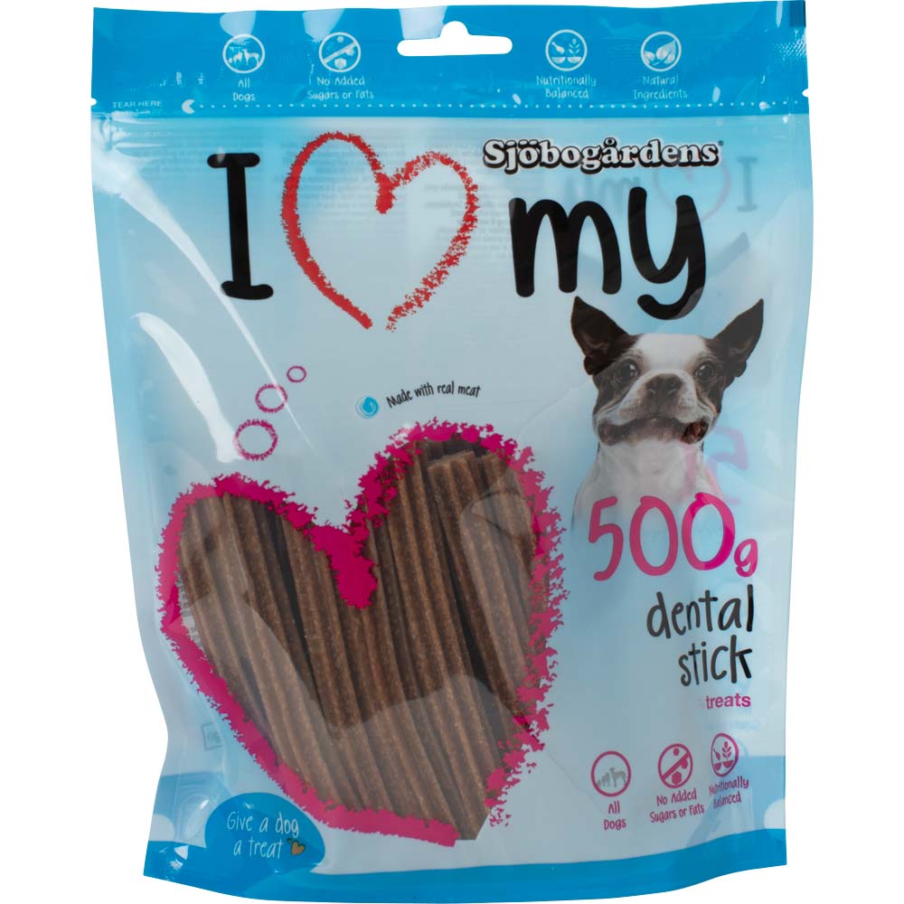 Hundetygg  Dental sticks 500g Sjöbogården