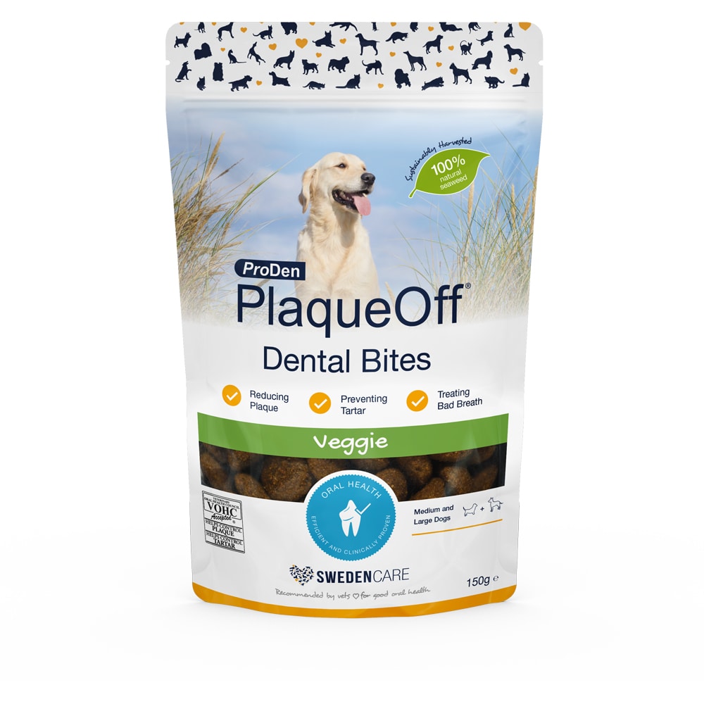 Kompletteringfôr  Dental Bites 150g PlaqueOff