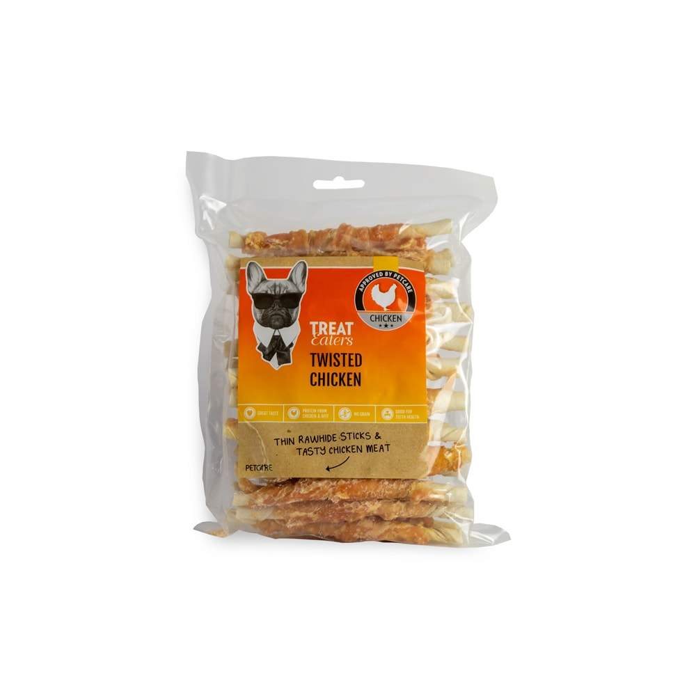 Hundetygg  Twisted Chicken 350g Treateaters