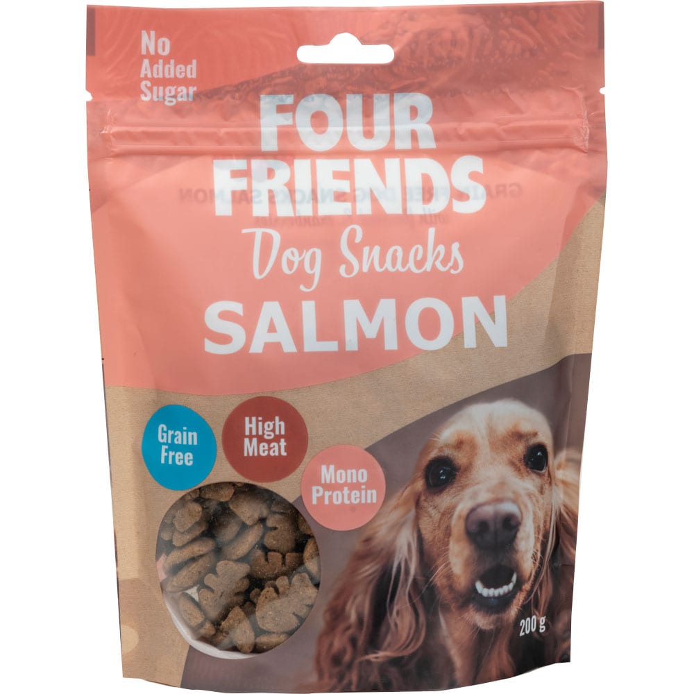 Hundegodis  Dog Snacks Salmon FourFriends