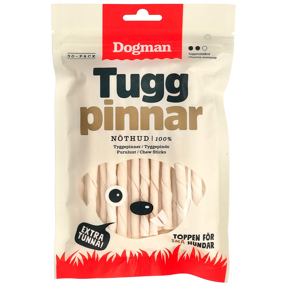 Hundetygg  Tuggpinnar XS 30-p Dogman