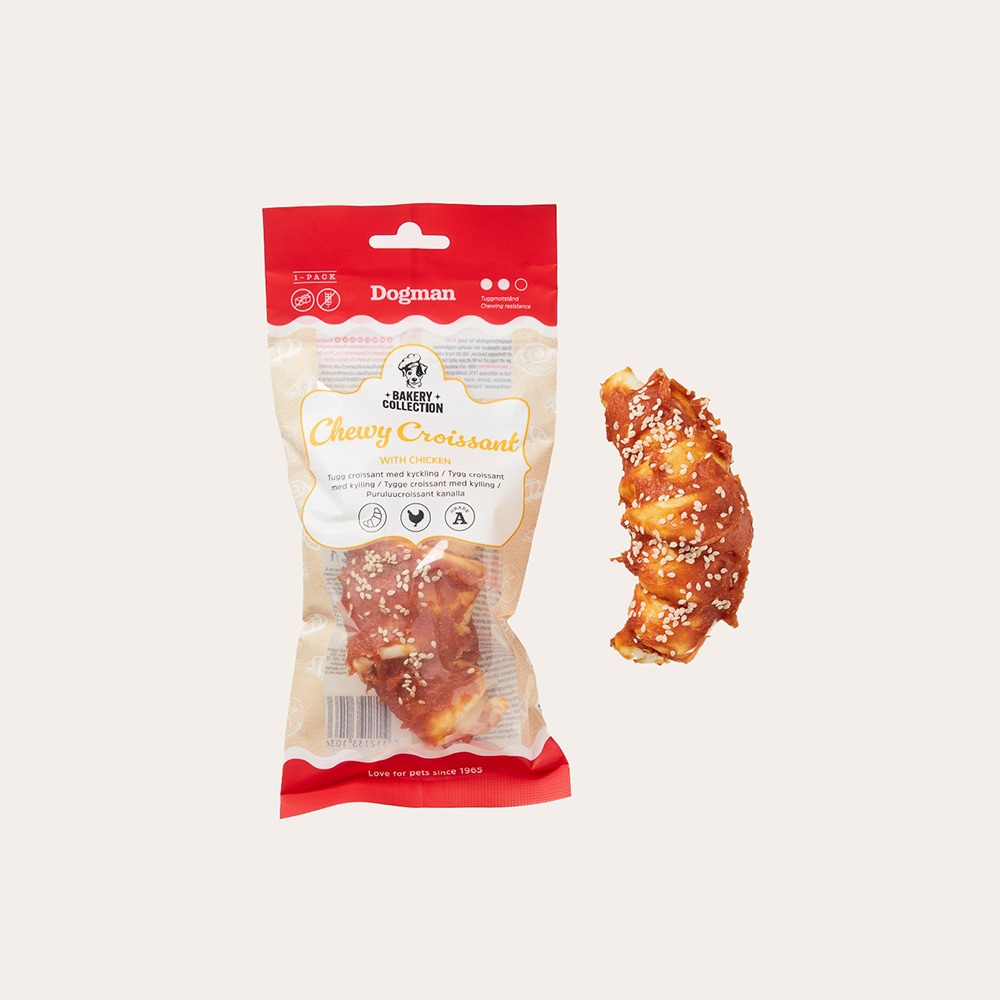 Hundetygg Chewy Croissant Chicken Dogman