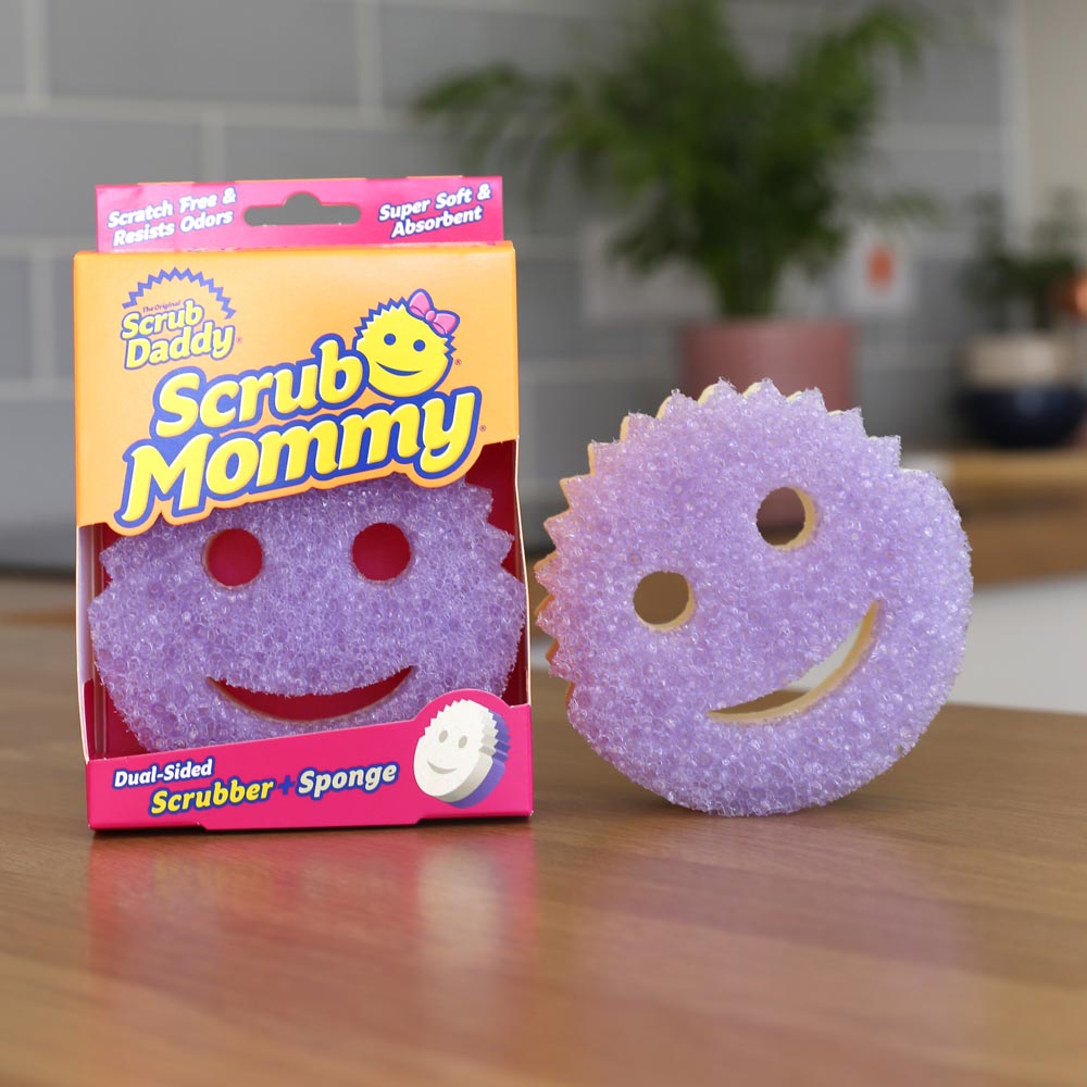 Vaskesvamp  Scrub Mommy Violet Scrub Daddy