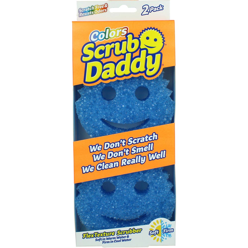 Vaskesvamp  Blue Twin Pack Scrub Daddy