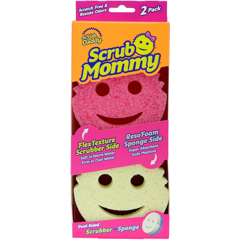 Vaskesvamp  Scrub Mommy Twin Pack Scrub Daddy