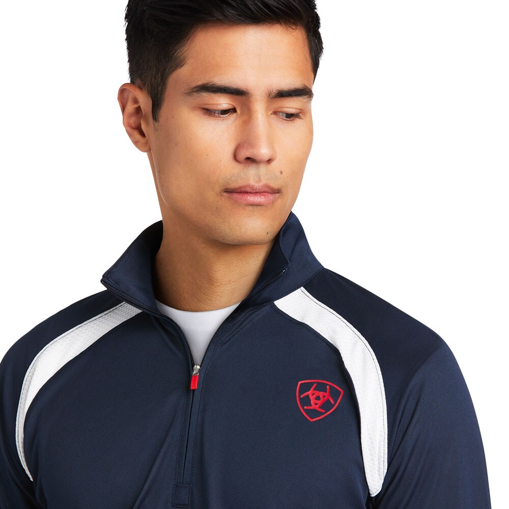 Funksjonstrøye Herre Sunstopper 2.0 1/4 Zip ARIAT®