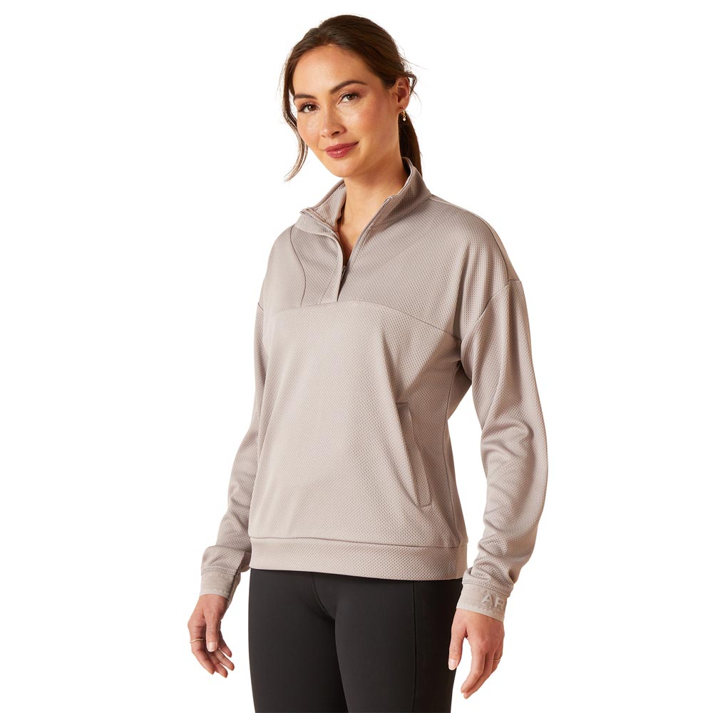 Collegegenser  Wms Breathe 1/2 zip ARIAT®