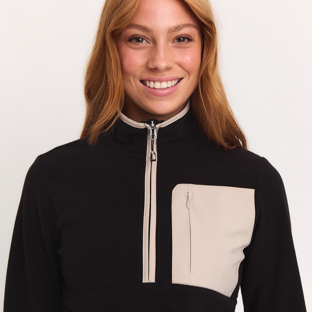 Fleecegenser  Basic 1/2 zip CRW®