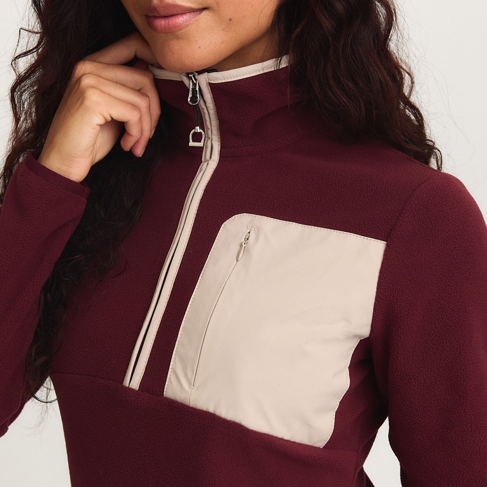Fleecegenser  Basic 1/2 zip CRW®