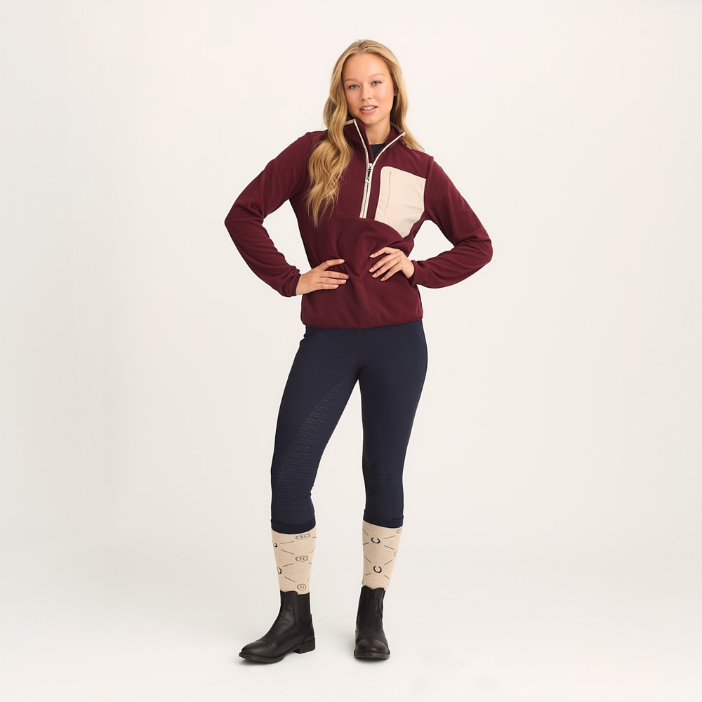 Fleecegenser  Basic 1/2 zip CRW®