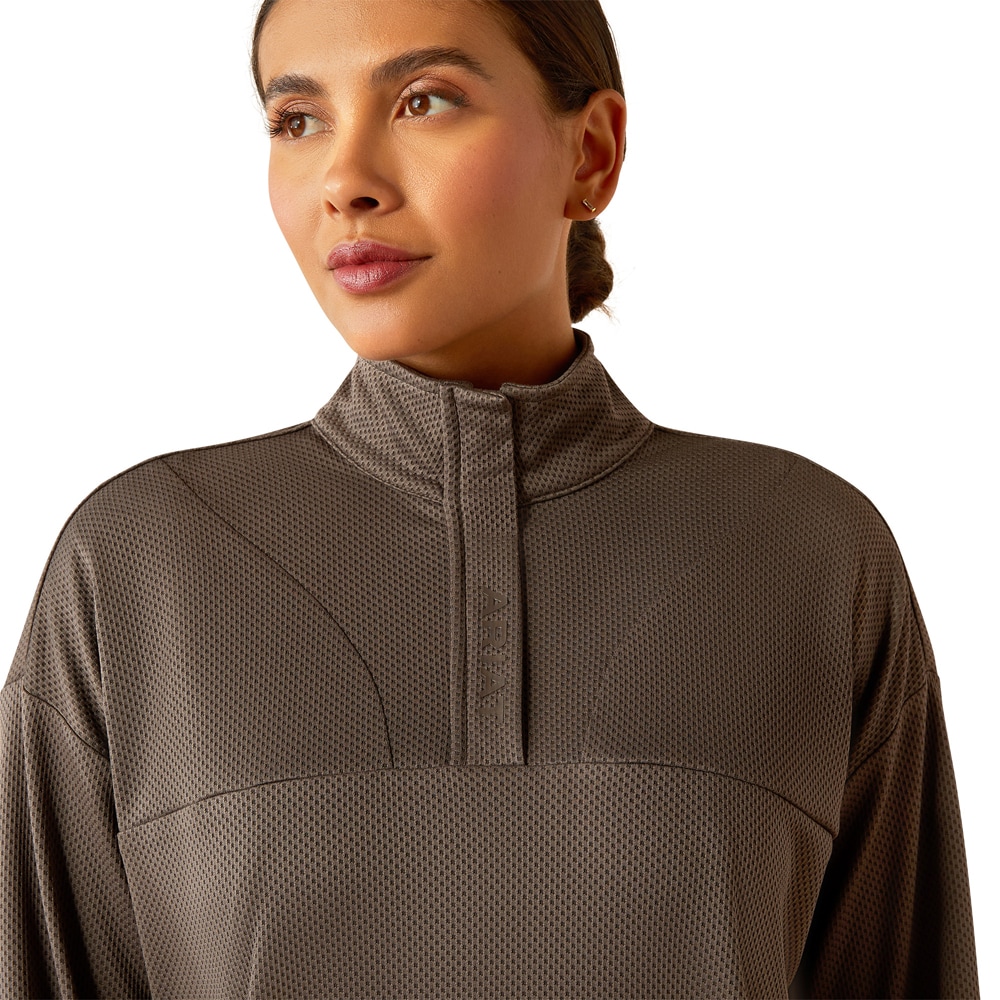 Collegegenser Wms Breathe1/2 Zip ARIAT®