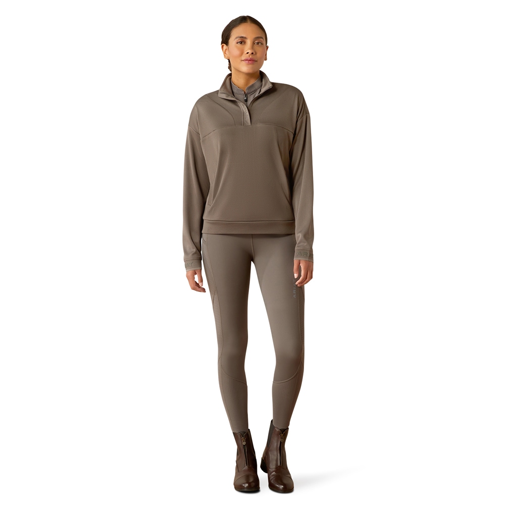 Collegegenser Wms Breathe1/2 Zip ARIAT®
