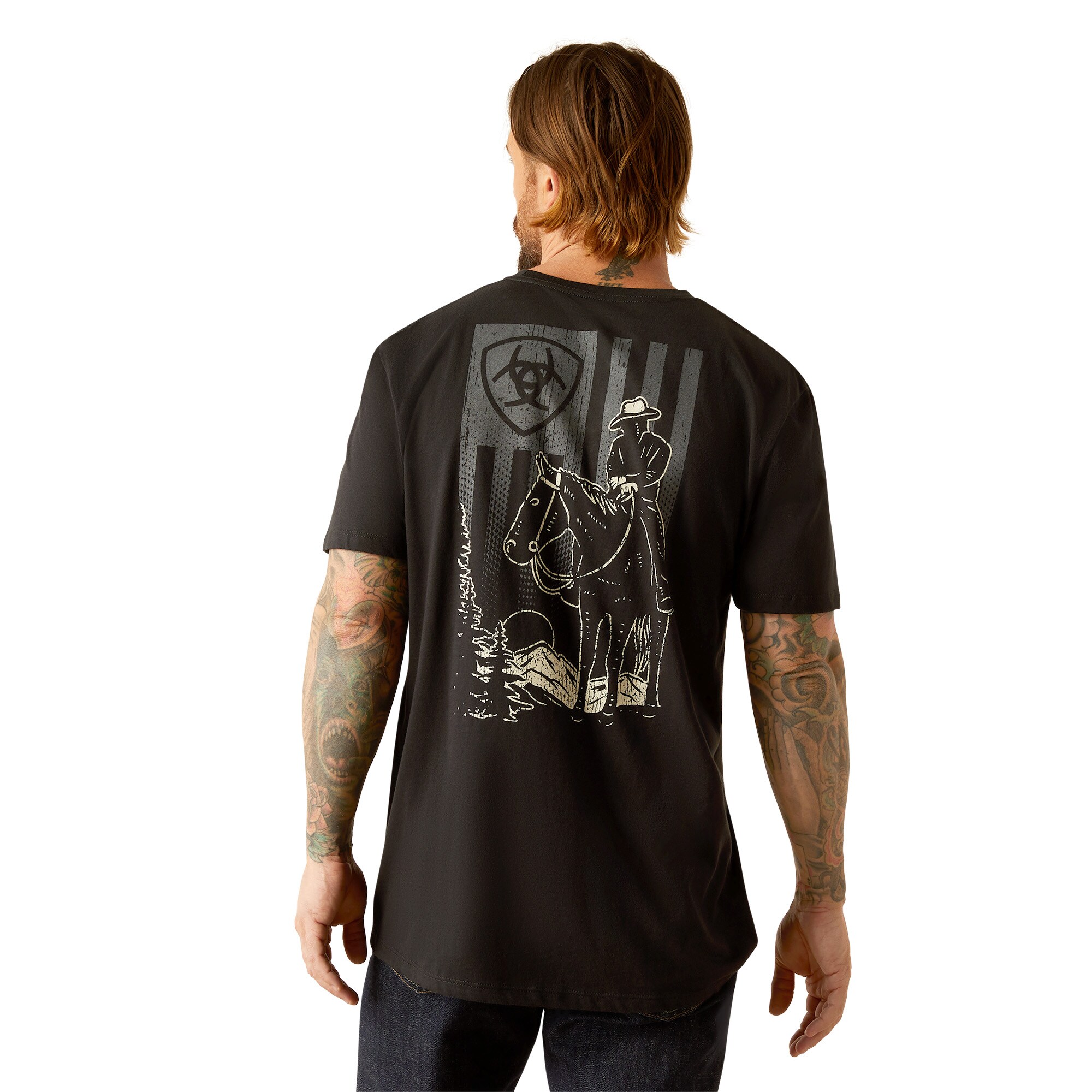 T-skjorte  Mns Big Sky Freedom ARIAT®