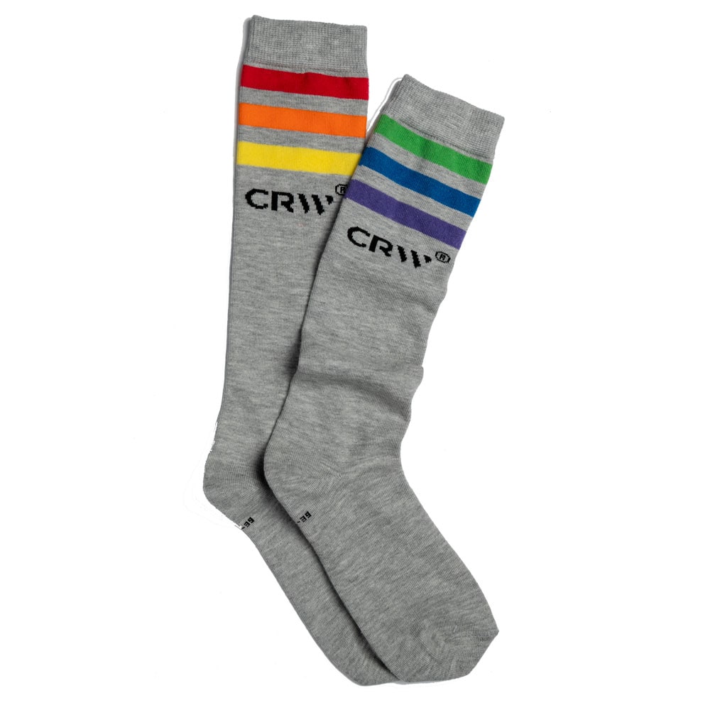 Ridestrømper 2-pkn. Happy Striped CRW®