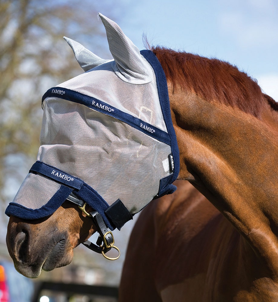 Fluemaske  Rambo® Plus Horseware®