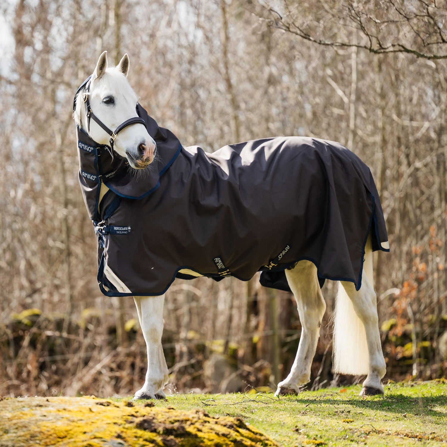 Regndekken Amigo 1200D Turnout 30g Horseware®