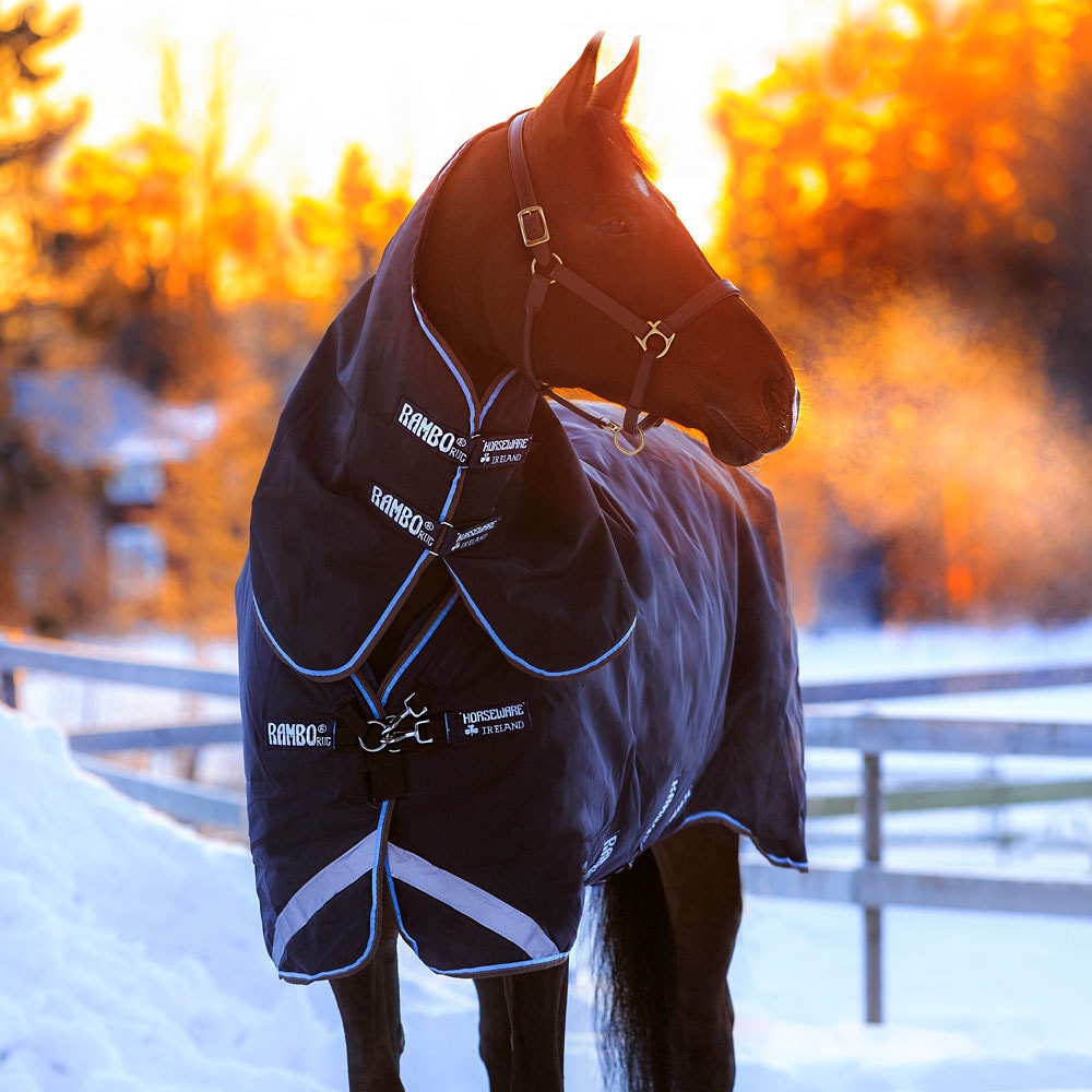 Vinterdekken med hals Rambo Duo Horseware®
