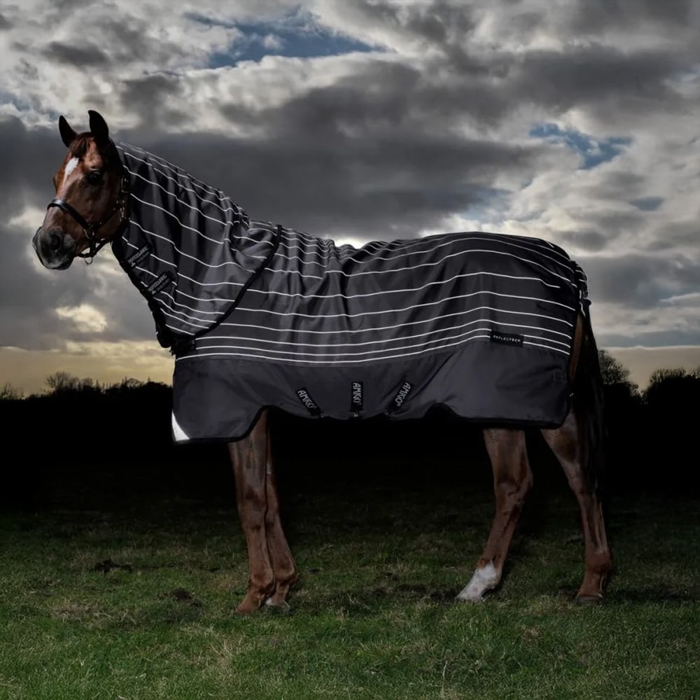 Utedekken  Amigo 1200D FieldSafe Reflectech plus Turnout 100g Horseware®