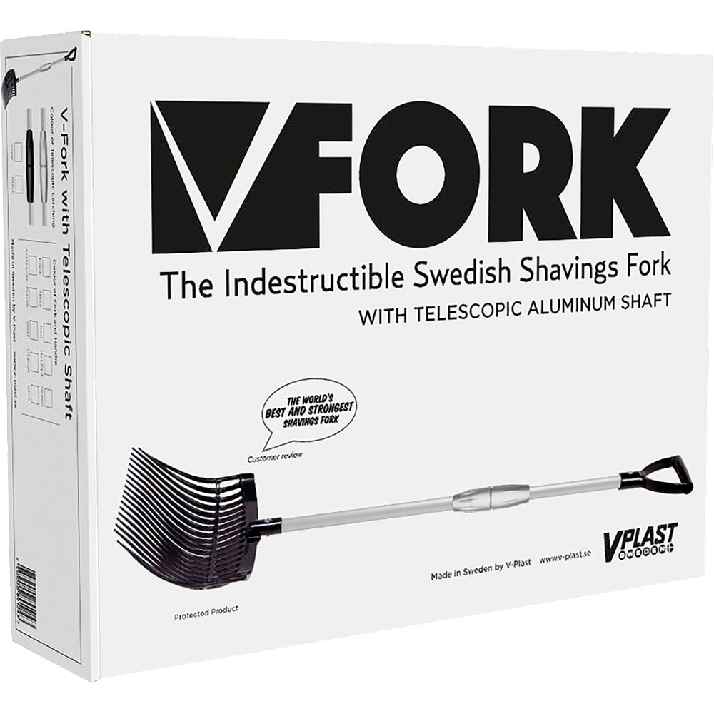 Stallgreip  Sweden V-fork V-PLAST