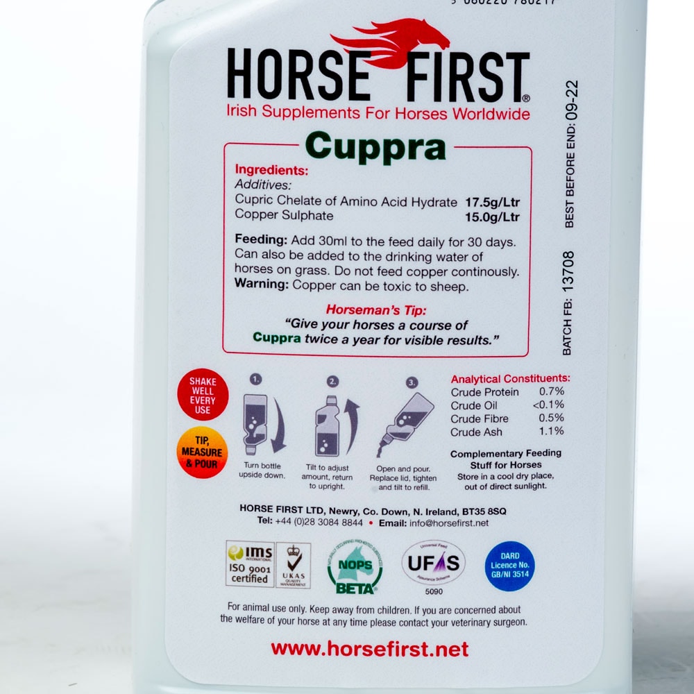  Cuppra HORSE FIRST®
