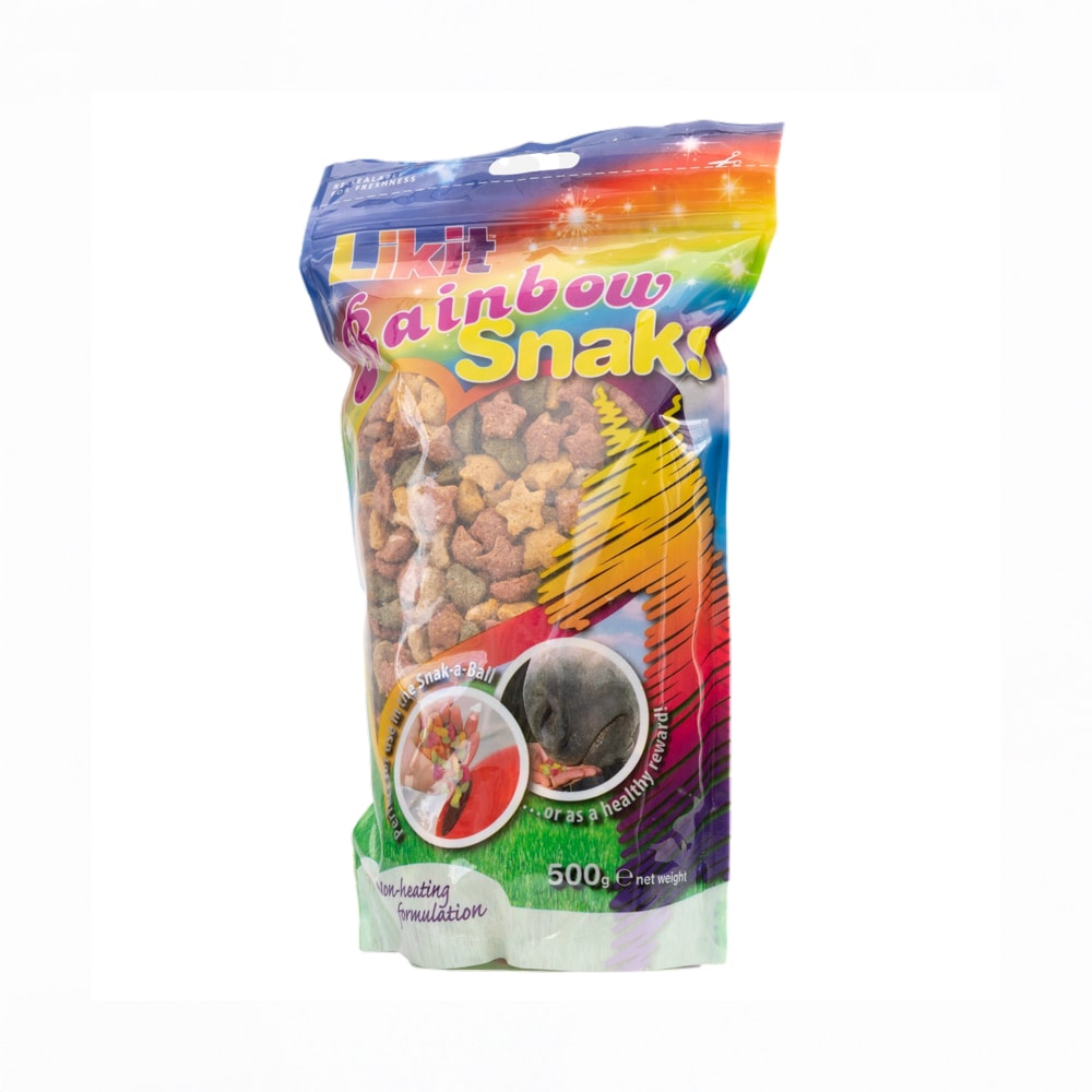Hestegodbiter 500 g Snaks Rainbow Likit