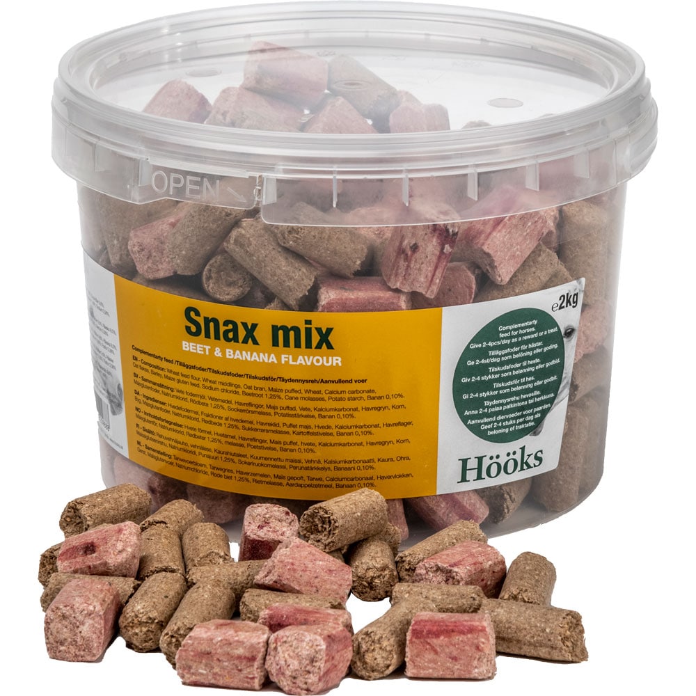 Hestegodbiter  Snax Mix Beet & Banana Hööks