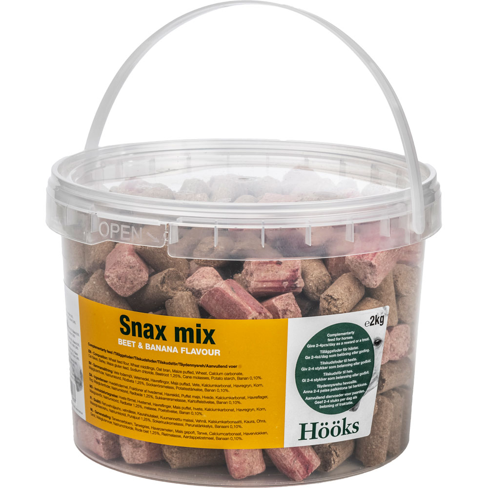 Hestegodbiter  Snax Mix Beet & Banana Hööks