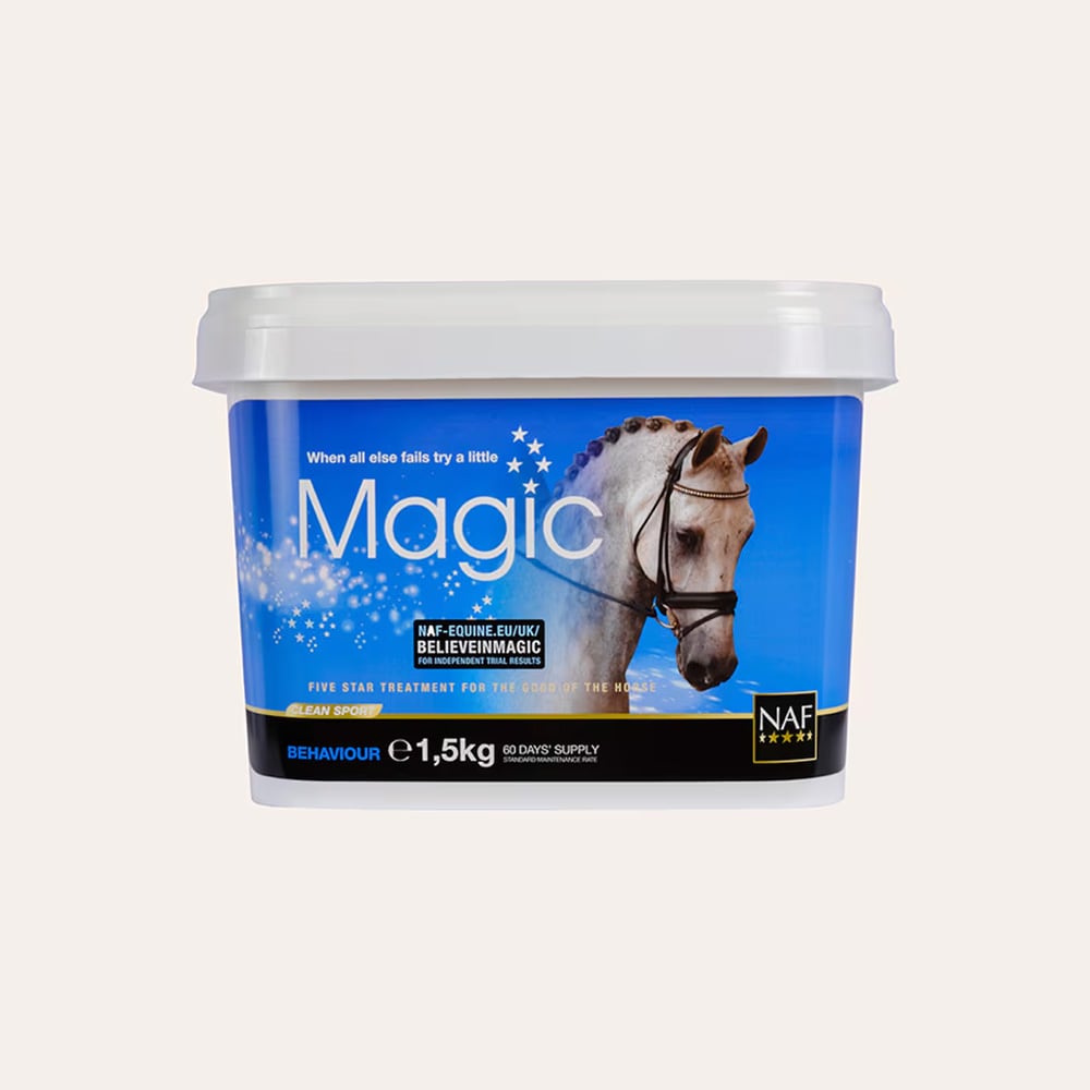 Kompletteringfôr Hest Magic pulver 1,5 kg NAF