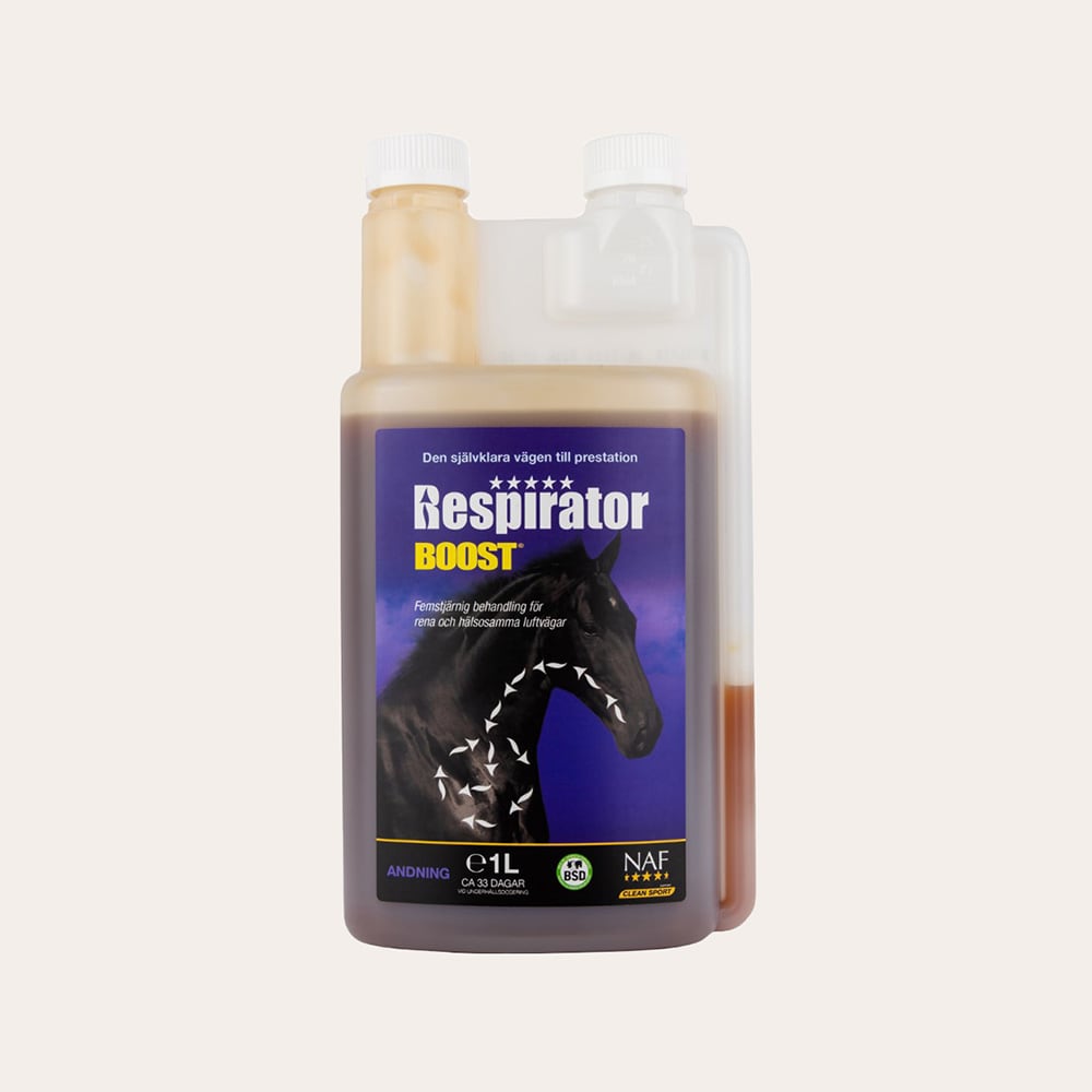 Kompletteringfôr Hest Respirator Boost Liquid 1L NAF