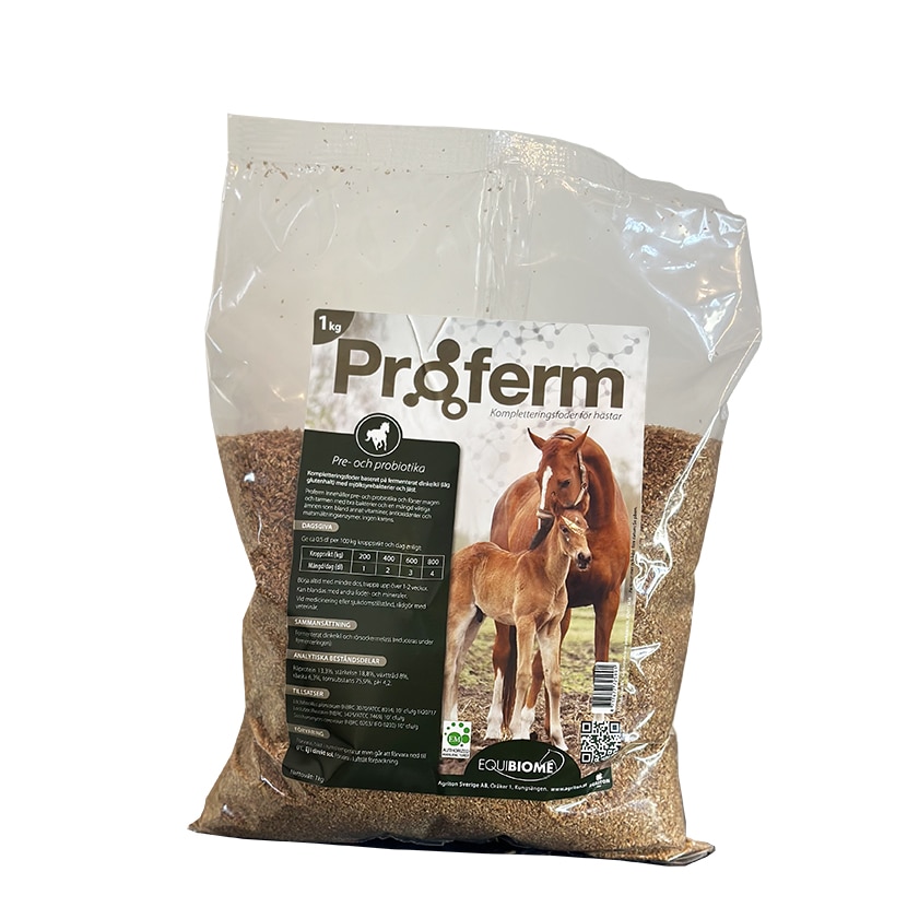 Kompletteringfôr 1 kg Proferm Equibiome