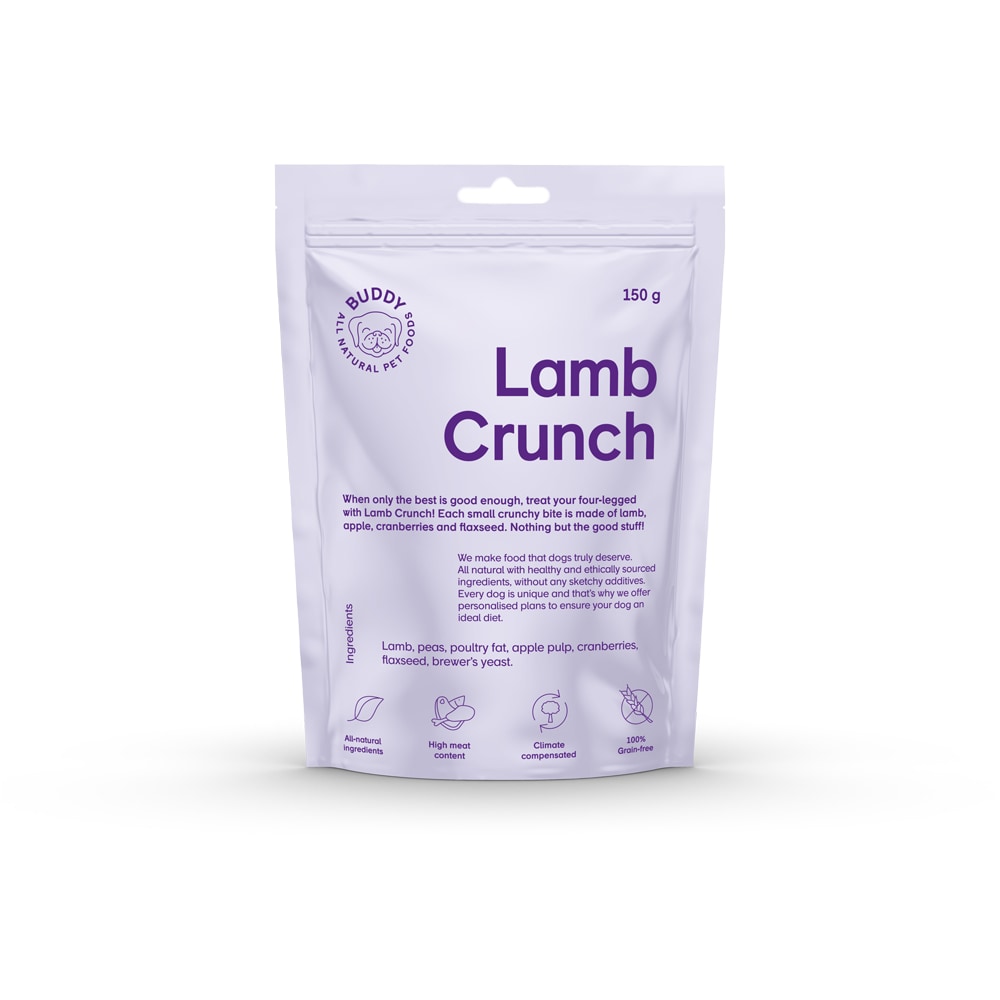 Hundegodis 150 g Crunchy Snack Lamb BUDDY
