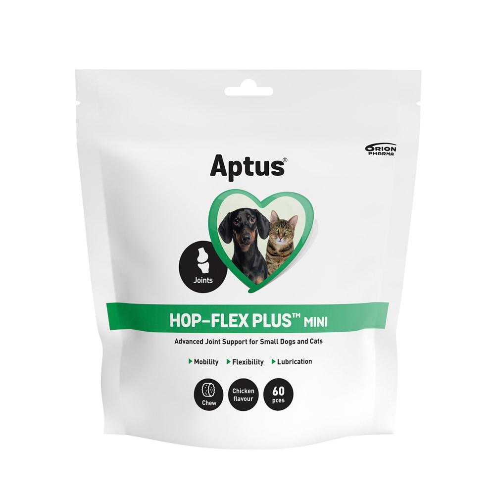 Kompletteringfôr - Muskler og ledd  Hop-Flex Plus Mini Aptus